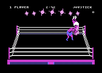 Bop'n Wrestle atari screenshot