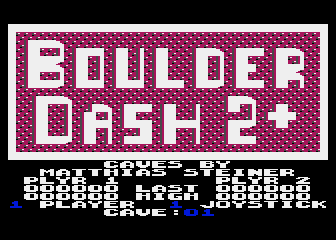 Boulder Dash 2+ atari screenshot