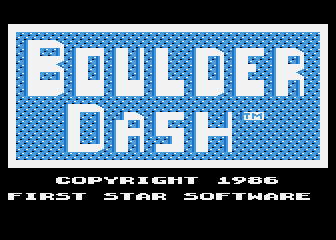 Boulder Dash Construction Kit atari screenshot