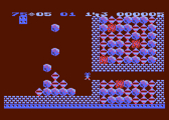 Boulder Dash atari screenshot
