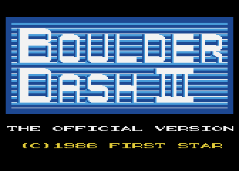 Boulder Dash III atari screenshot