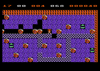 Boulder Dash atari screenshot