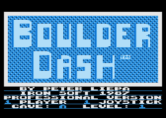 Boulder Dash - Professional Version — screenshot 1