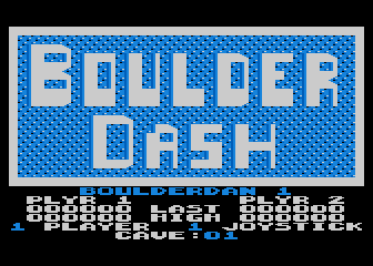 BoulderDan 1 atari screenshot