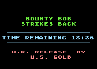 Bounty Bob Strikes Back! atari screenshot