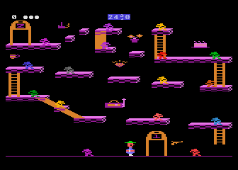 Bounty Bob Strikes Back! atari screenshot