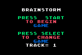 Brainstorm atari screenshot