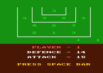 Brian Clough's Football Fortunes atari screenshot