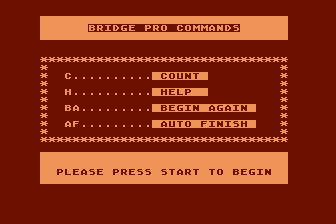 BridgePro atari screenshot