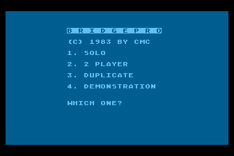 BridgePro atari screenshot