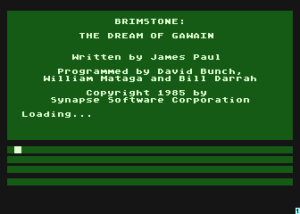 Brimstone atari screenshot