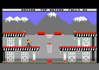 Bruce Lee atari screenshot