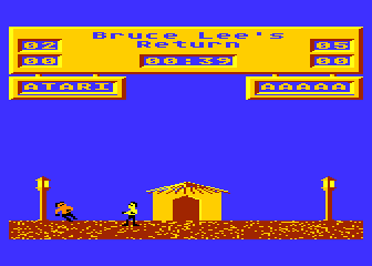 Bruce Lee's Return atari screenshot