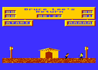 Bruce Lee's Return atari screenshot