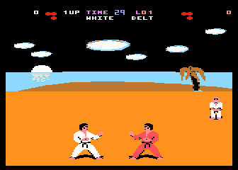 Brutal Karate atari screenshot