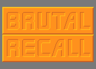 Brutal Recall atari screenshot