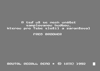 Brutal Recall atari screenshot