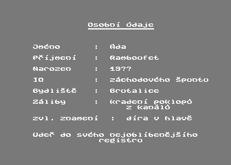 Brutal Story atari screenshot