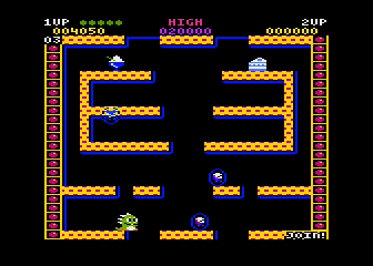 Bubble Bobble atari screenshot