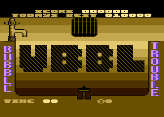 Bubble Trouble atari screenshot