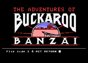 Adventures of Buckaroo Banzai (The) — screenshot 1