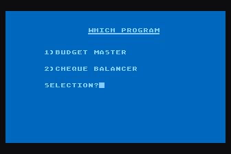 Budgetmaster atari screenshot