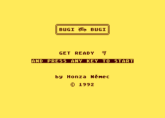 Bugi Bugi atari screenshot