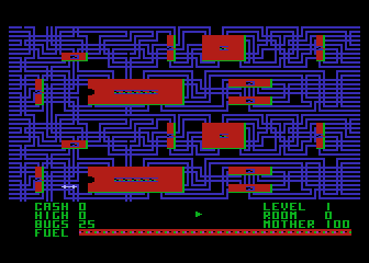 Bugrunner atari screenshot