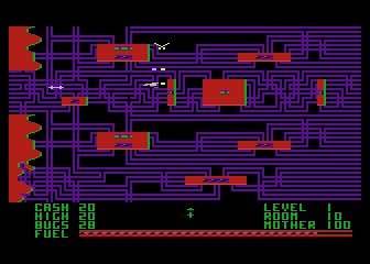 Bugrunner atari screenshot