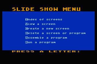 Bulletin Board atari screenshot