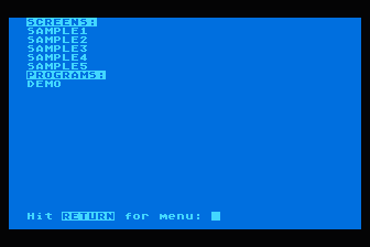 Bulletin Board atari screenshot