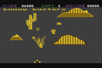 Bunny Busters atari screenshot
