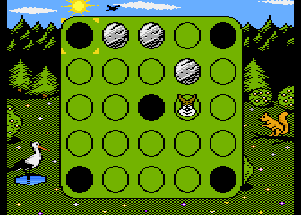 Bunny Hop atari screenshot