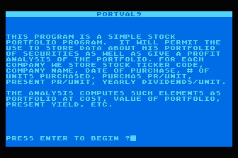 Business Pac 100 atari screenshot