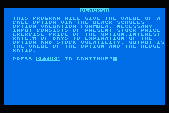 Business Pac 100 atari screenshot