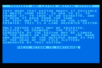 Business Pac 100 atari screenshot