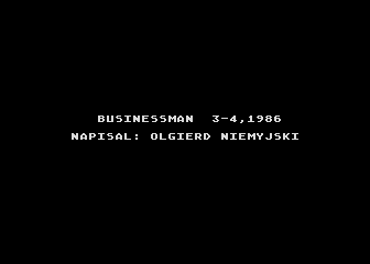 Businessman atari screenshot