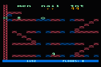 Busy Construction atari screenshot