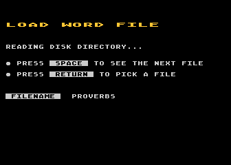 Buy Word atari screenshot