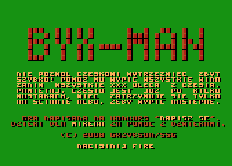 Byx-Man atari screenshot