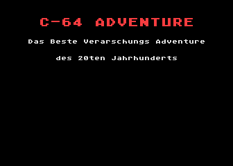 C64 Adventure — screenshot 1