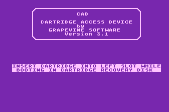 CAD - Cartridge Access Device