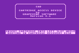 CAD - Cartridge Access Device — screenshot 1