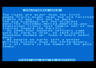 California Gold — screenshot 1