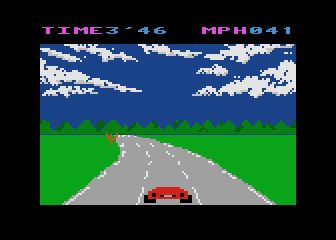 California Run atari screenshot