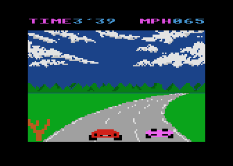 California Run atari screenshot