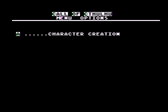 Call of Cthulhu atari screenshot