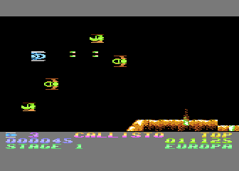 Callisto atari screenshot