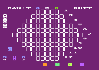 Can't Quit atari screenshot