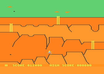 Canyon Climber atari screenshot